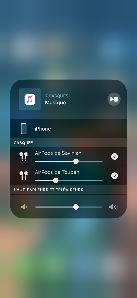 Tuto iOS 13 : Comment partager l'audio (film ou musique) sur iPhone/iPad ?